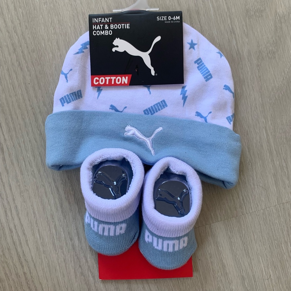 Puma Infant Hat & Bootie Conbo